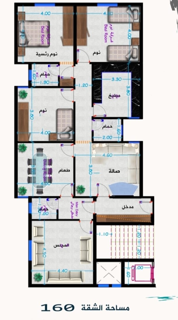 شقه نموذج A