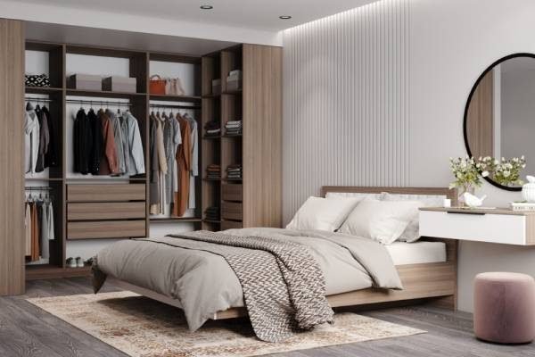 Bedroom and dressing